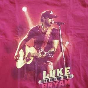 Luke Bryan 2014 Tour tshirt. M